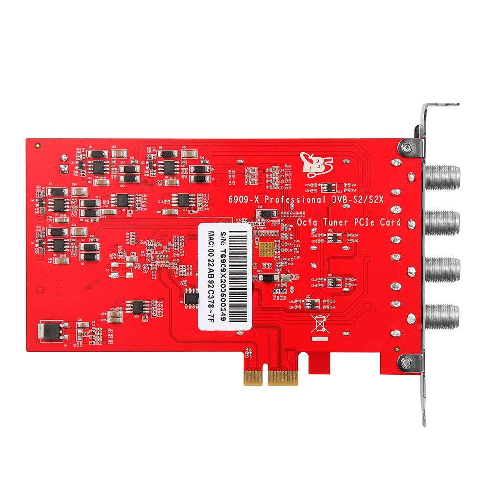 TBS6909X V2 DVB S/S2/S2X 8 PCIe Satellite TV Tuner Card TBS6909X V2 DVB S/S2/S2X 8 PCIe Satellite TV Tuner Card